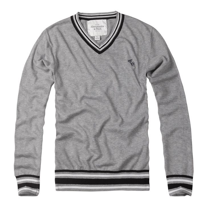 Abercrombie Fitch Hombres cuello en V Jersey AF6252